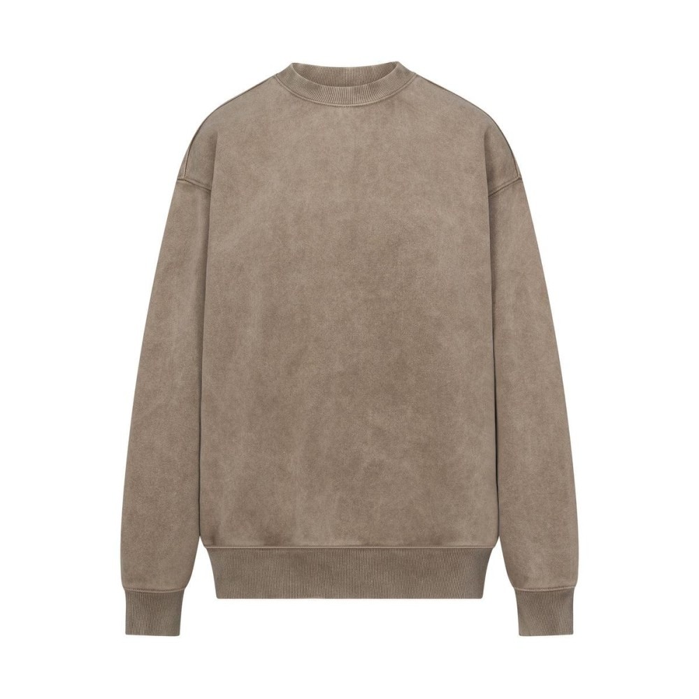 UNISEX BOYFRIEND FLEECE CREW NECK PULLOVER — image 1