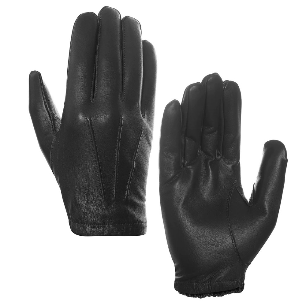 leather police duty gloves — image 1