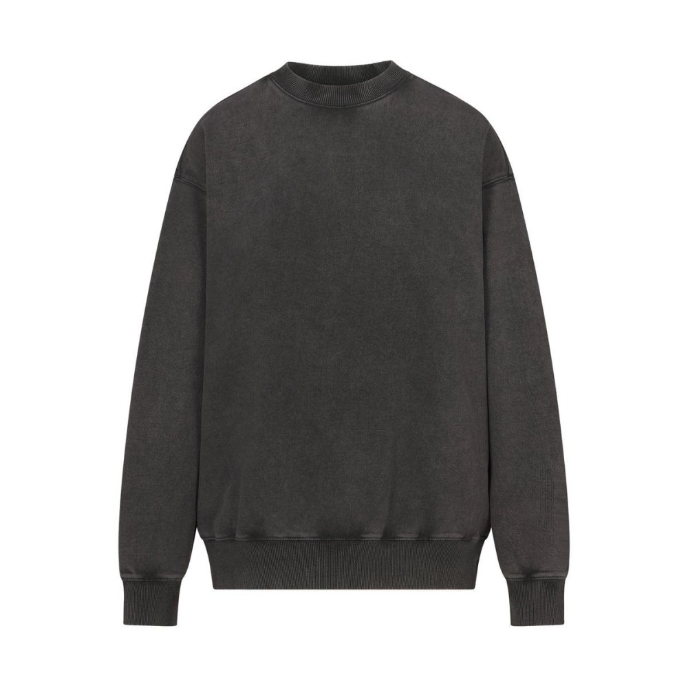 UNISEX BOYFRIEND FLEECE CREW NECK PULLOVER — image 1